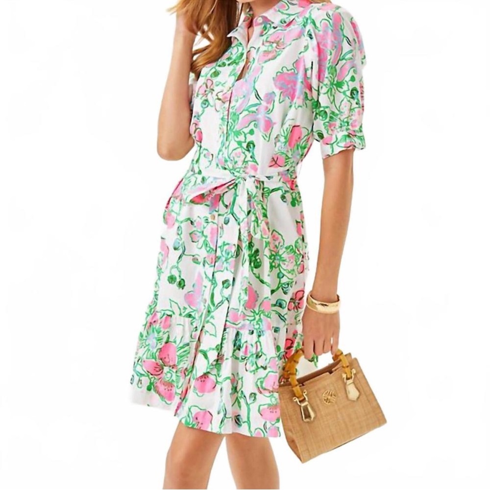 LILLY PULITZER sashria dress  Size 10